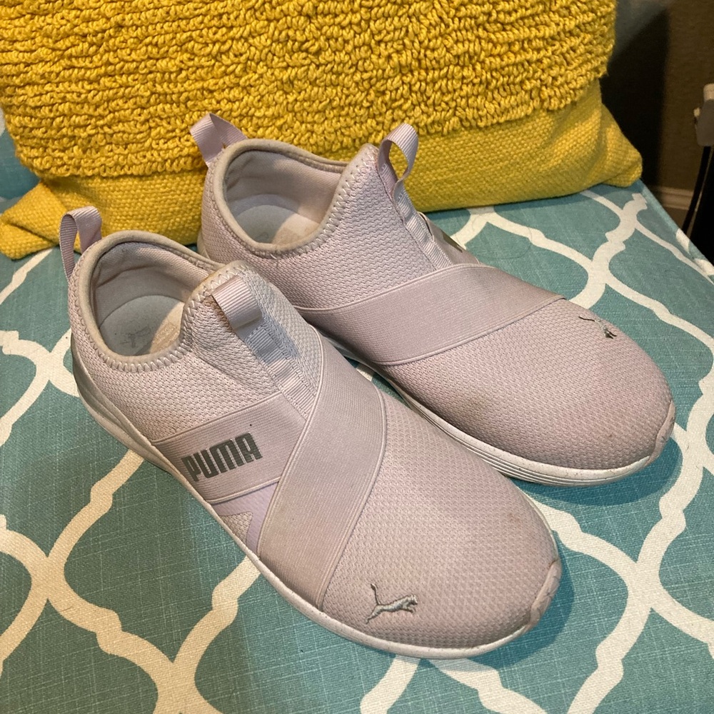 Puma Light Purple Women’s Slip-On Sneakers - size US 8 1/2